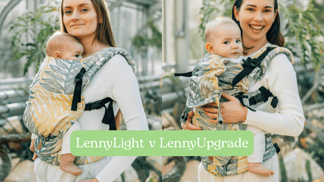 LennyLight v LennyUpgrade: Which LennyLamb Carrier is right for you? - Cloth and Carry