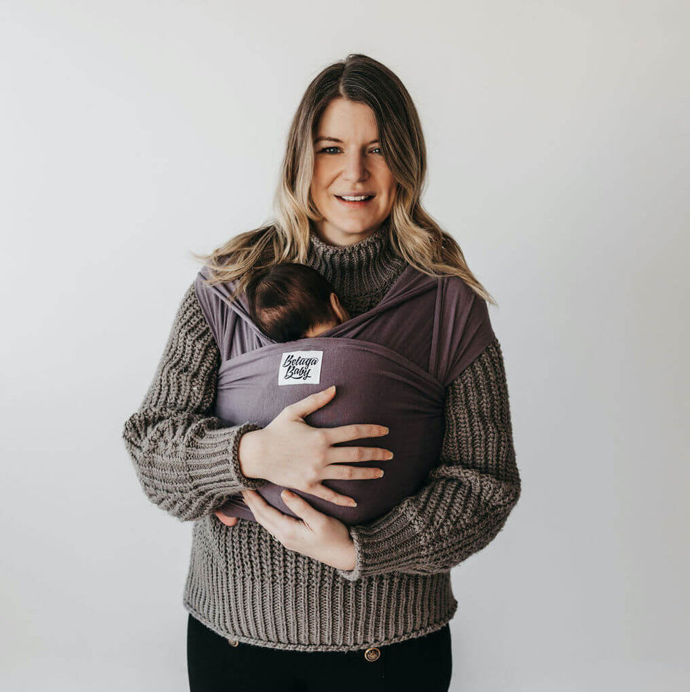 Beluga Baby - Beluga Baby Stretchy Wrap - Extra Long (Crater) * Ships in 1 - 2 weeks * - Cloth and Carry