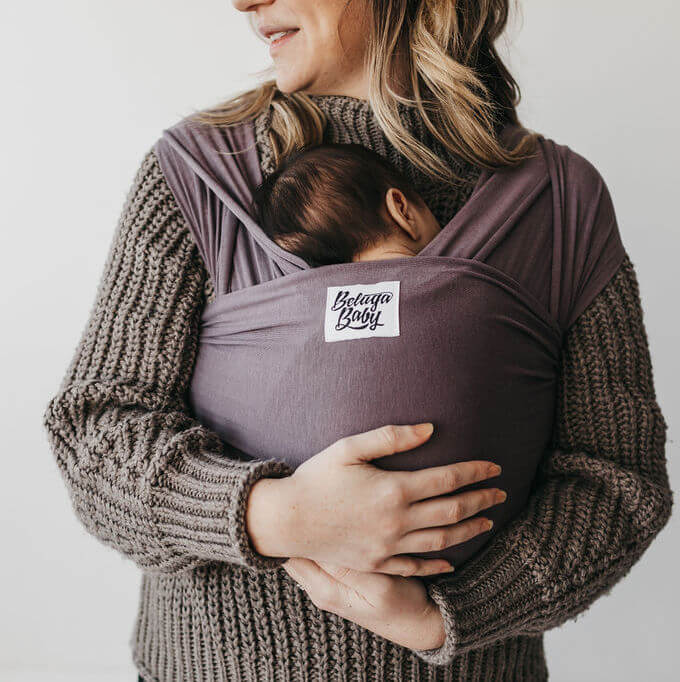 Beluga Baby - Beluga Baby Stretchy Wrap - Extra Long (Crater) * Ships in 1 - 2 weeks * - Cloth and Carry