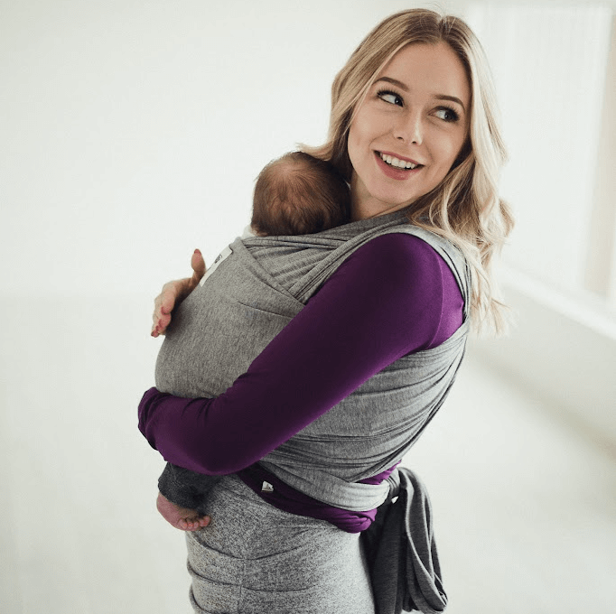 Beluga Baby - Beluga Baby Stretchy Wrap - McKenzie * Ships in 1 - 2 weeks * - Cloth and Carry