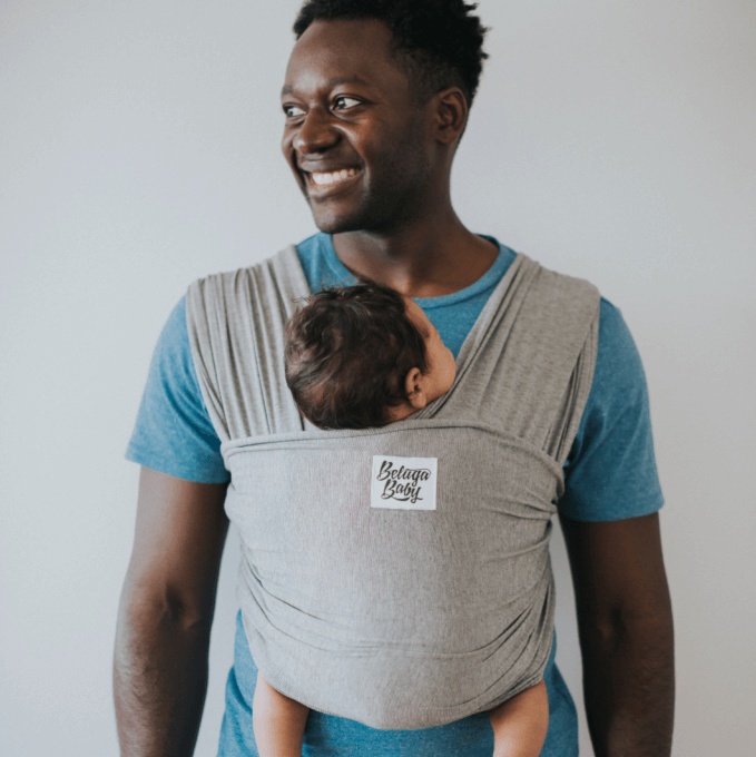 Beluga Baby - Beluga Baby Stretchy Wrap - McKenzie * Ships in 1 - 2 weeks * - Cloth and Carry