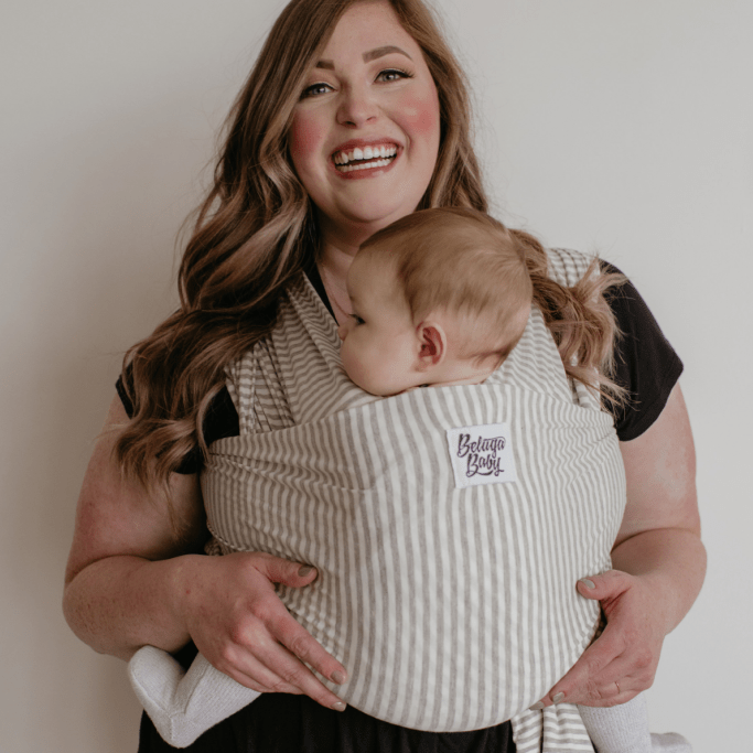 Beluga Baby - Beluga Baby Stretchy Wrap - Shannon * Ships in 1 - 2 weeks * - Cloth and Carry