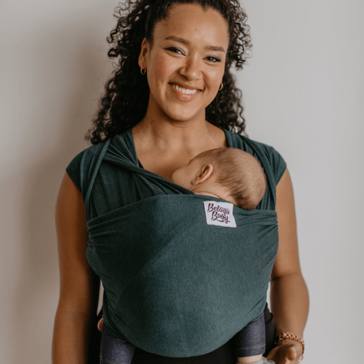 Beluga Baby - Beluga Baby Stretchy Wrap - Spruce * Ships in 1 - 2 weeks * - Cloth and Carry