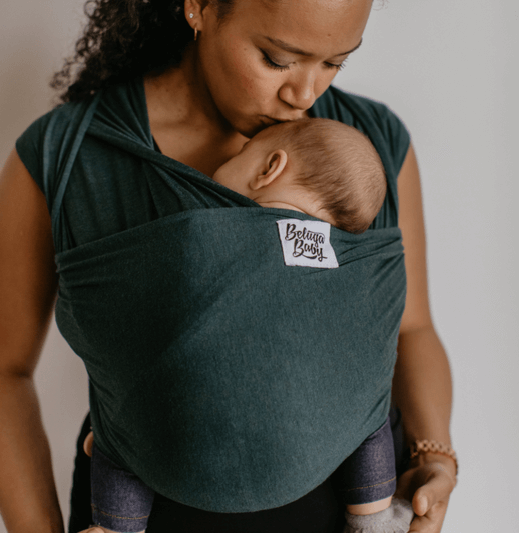 Beluga Baby - Beluga Baby Stretchy Wrap - Spruce * Ships in 1 - 2 weeks * - Cloth and Carry