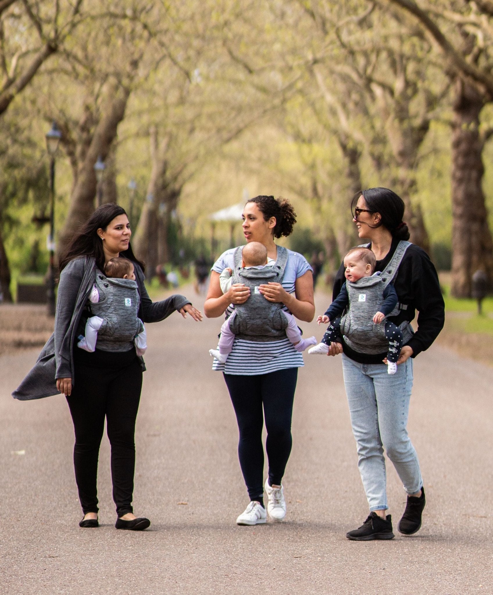Carifit - Carifit+ Multi - Position Baby Carrier - Cool Grey - Cloth and Carry