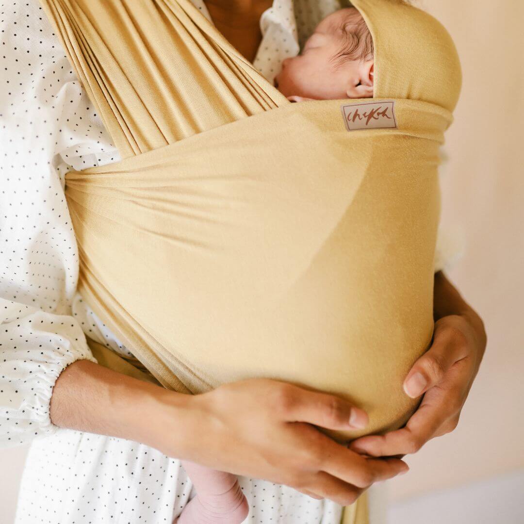 Chekoh Newborn Stretchy Wrap - Camel