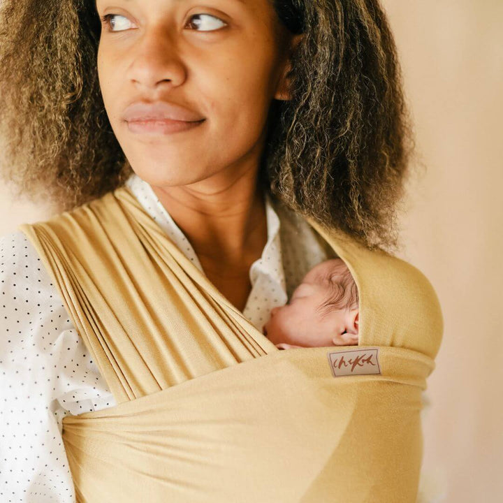 Chekoh Newborn Stretchy Wrap - Camel