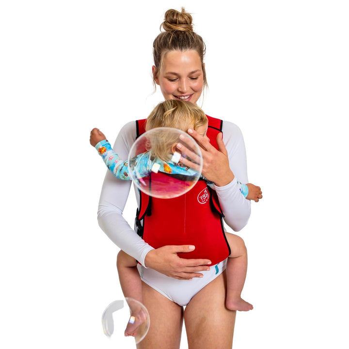 Frog Orange-BABY CARRIER HIRE: Frog Orange 'The Explorer' Water Carrier - Cloth and Carry