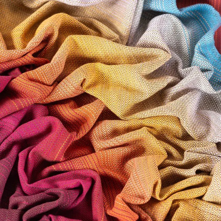 Girasol - Girasol Woven Wrap - Solstice Fire - Cloth and Carry