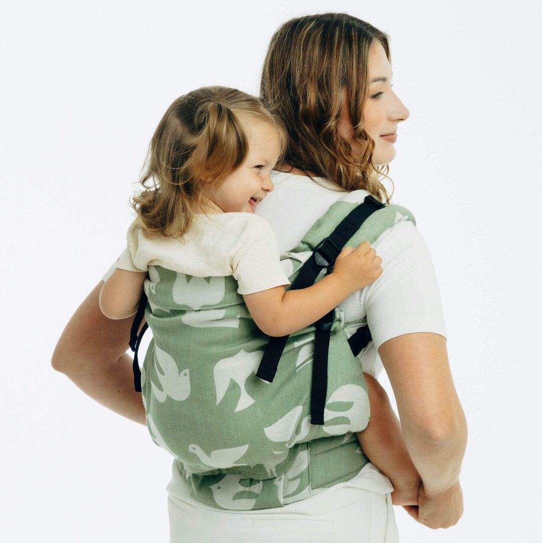 LennyLamb - LennyPreschool Carrier - Birdy - Fly High (Cotton/Lyocell) * Ships in 2 - 3 weeks * - Cloth and Carry