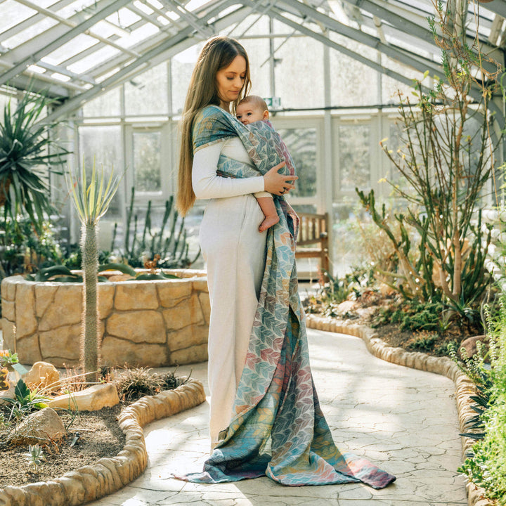 LennyLamb - LennyLamb Baby Sling Woven Wrap - Tangled Plait - Cloth and Carry