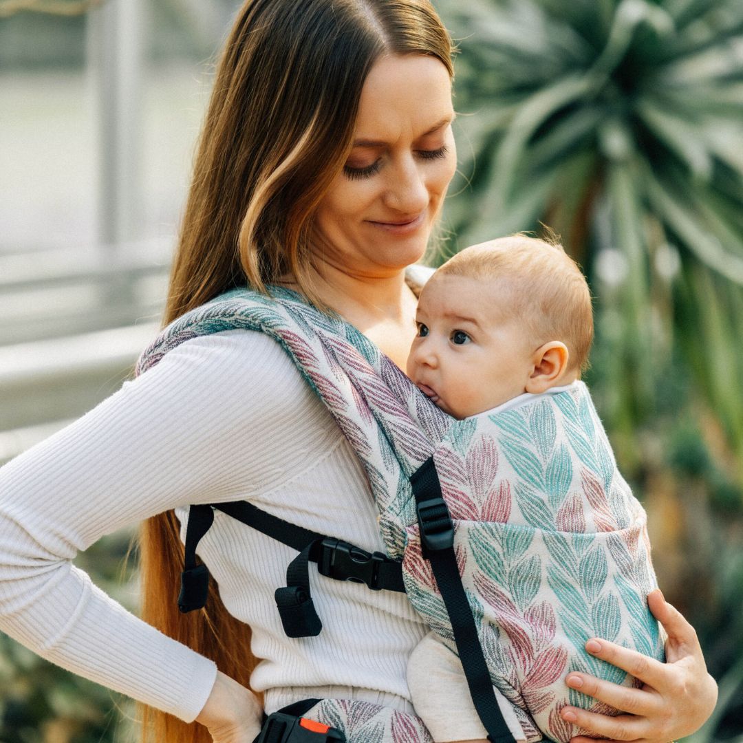 LennyLamb - LennyLight Baby Carrier - Tangled Plait (100% Cotton) - Cloth and Carry