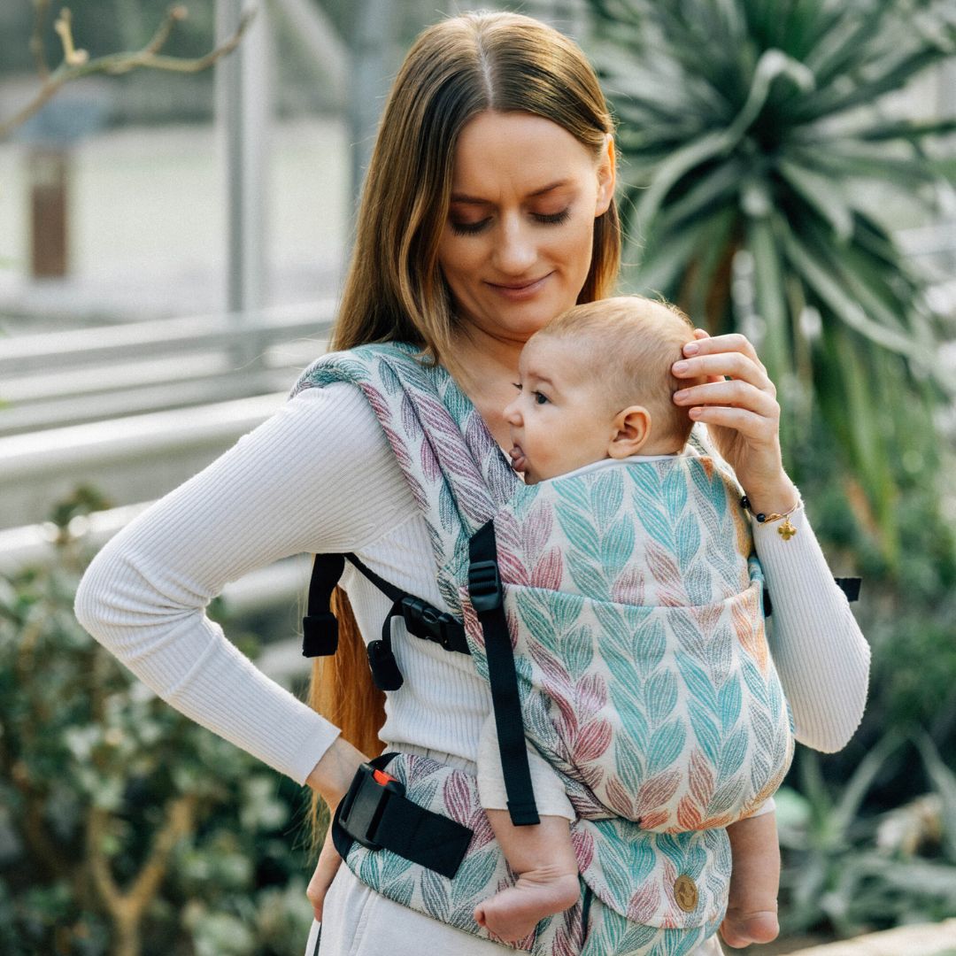 LennyLamb - LennyLight Baby Carrier - Tangled Plait (100% Cotton) - Cloth and Carry