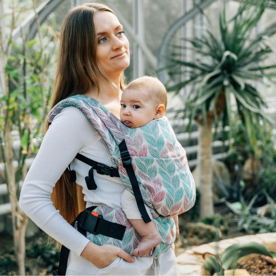 LennyLamb - LennyLight Baby Carrier - Tangled Plait (100% Cotton) - Cloth and Carry