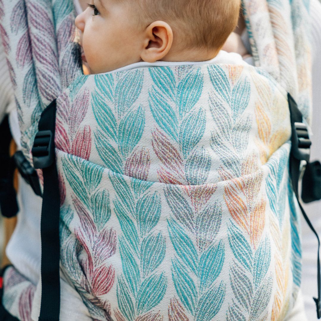 LennyLamb - LennyLight Baby Carrier - Tangled Plait (100% Cotton) - Cloth and Carry