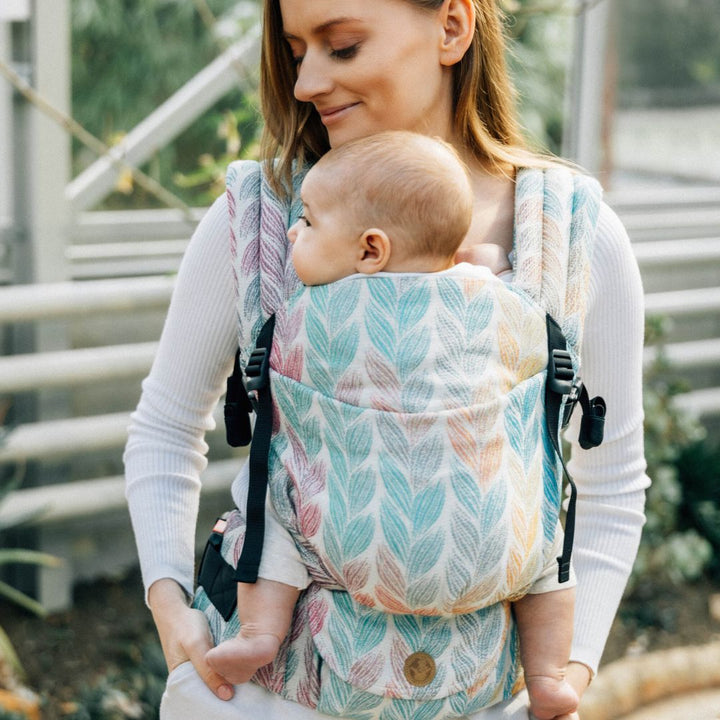 LennyLamb - LennyLight Baby Carrier - Tangled Plait (100% Cotton) - Cloth and Carry