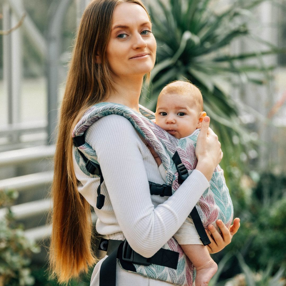 LennyLamb - LennyLight Baby Carrier - Tangled Plait (100% Cotton) - Cloth and Carry