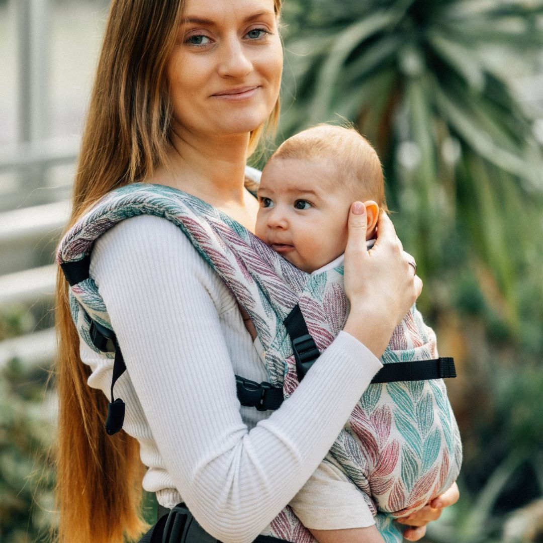 LennyLamb - LennyLight Baby Carrier - Tangled Plait (100% Cotton) - Cloth and Carry