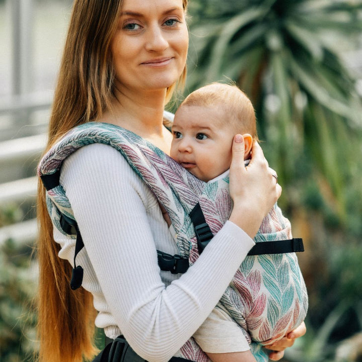 LennyLamb - LennyLight Baby Carrier - Tangled Plait (100% Cotton) - Cloth and Carry