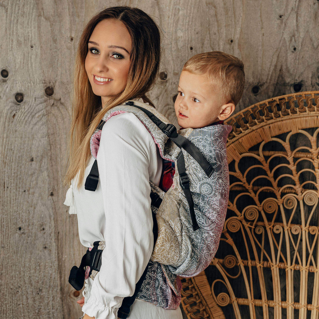 LennyLamb - LennyPreschool Carrier - Wild Wine Vineyard (100% Cotton) - Cloth and Carry