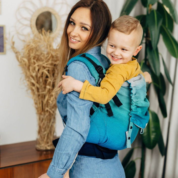 LennyLamb-LennyPreschool Carrier - Airglow (100% Cotton) - Cloth and Carry