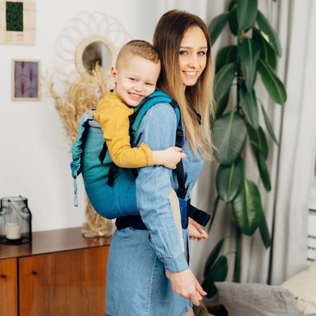 LennyLamb-LennyPreschool Carrier - Airglow (100% Cotton) - Cloth and Carry