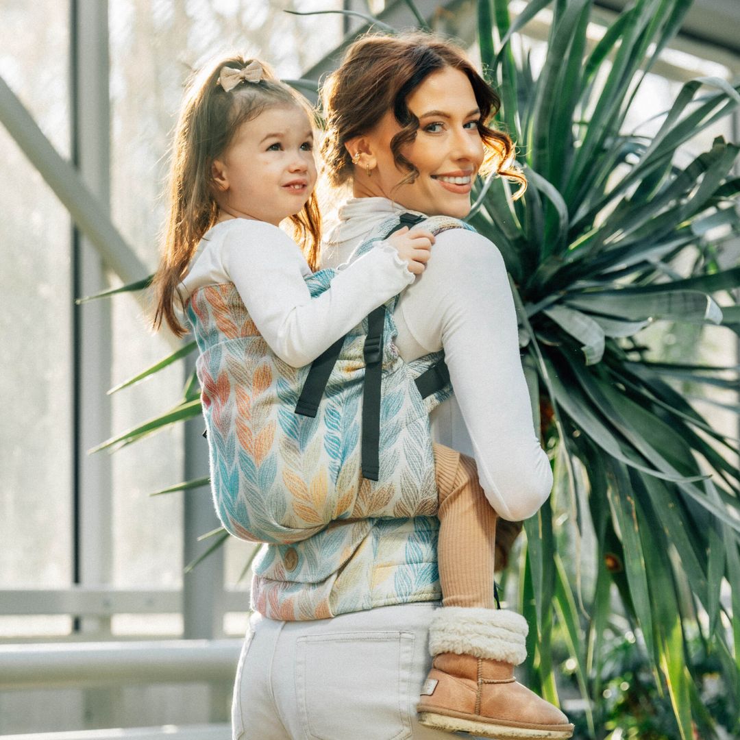 LennyLamb - LennyPreschool Carrier - Tangled Plait (100% Cotton) - Cloth and Carry