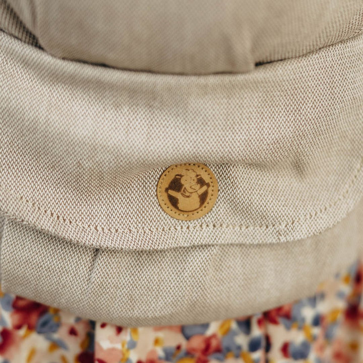 LennyLamb - LennyUpgrade Baby Carrier - Peanut Butter - Cloth and Carry