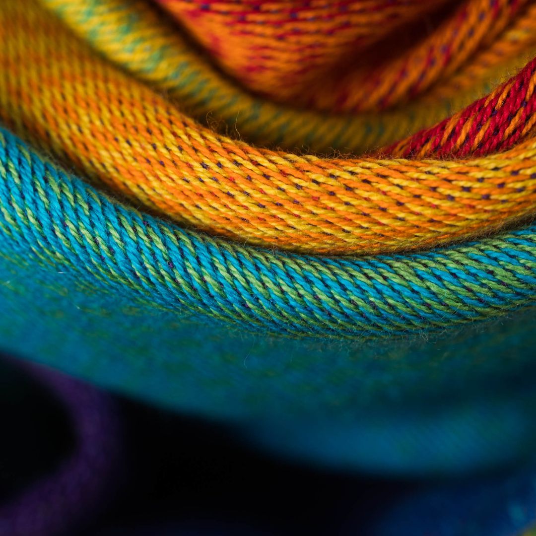 LennyLamb - LennyLamb Baby Sling Woven Wrap - Rainbow Baby (100% Cotton) - Cloth and Carry