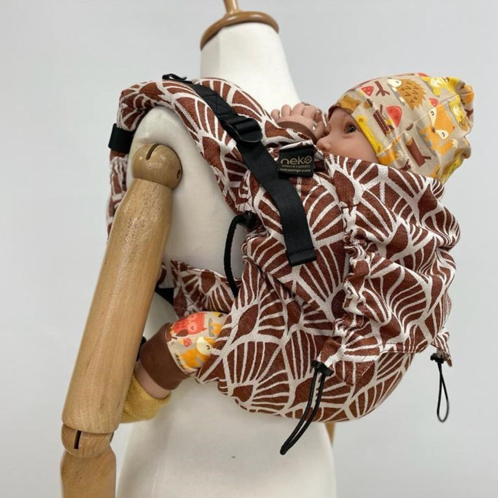 Neko Slings - Neko Slings Toddler Onbuhimo - Mocha - Cloth and Carry