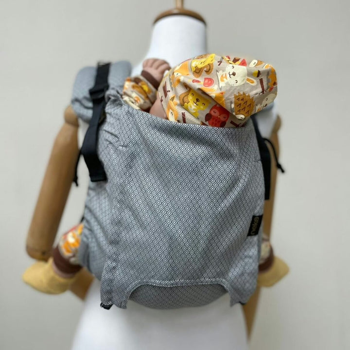 Neko Slings - Neko Slings Toddler Onbuhimo - Grey Diamond * Ships this week * - Cloth and Carry