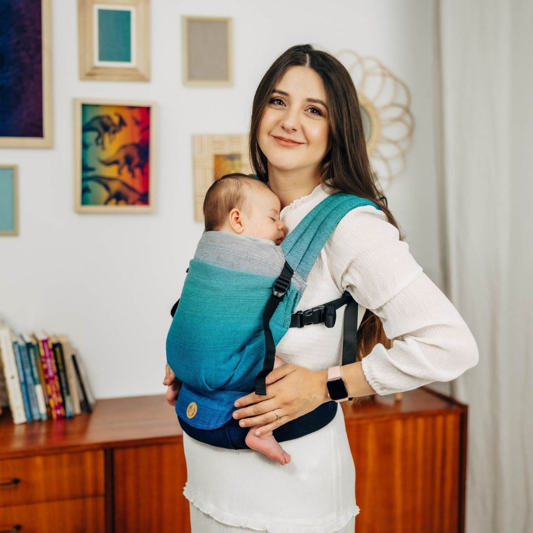 LennyLamb-LennyLight Baby Carrier - Airglow (100% Cotton) - Cloth and Carry