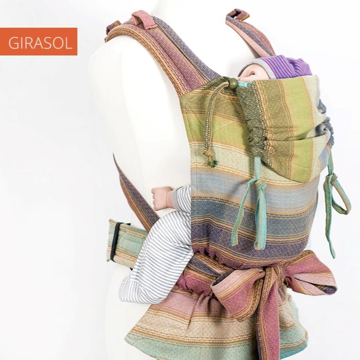 Girasol-MySol Rayos d'Oro - Half Buckle Carrier - Cloth and Carry