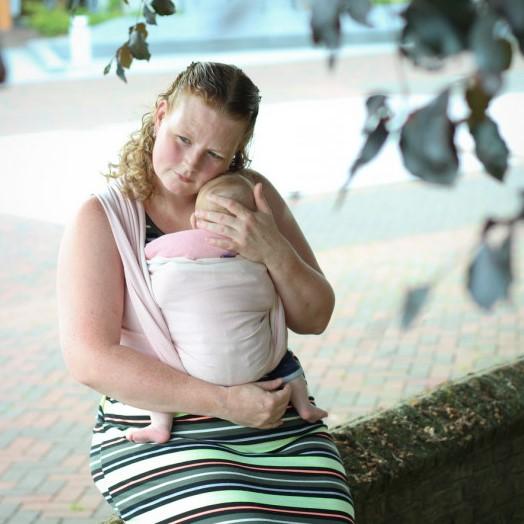 Yaro Newborn Woven Wrap Pink Cloth and Carry Australian Stockist