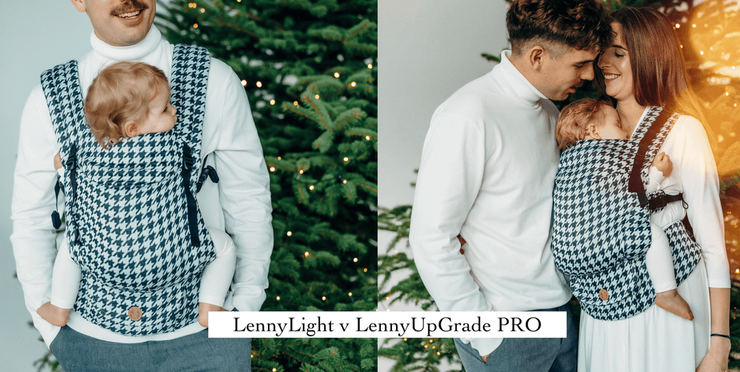 LennyLight v LennyUpgradePRO: Which LennyLamb Carrier is right for you? - Cloth and Carry