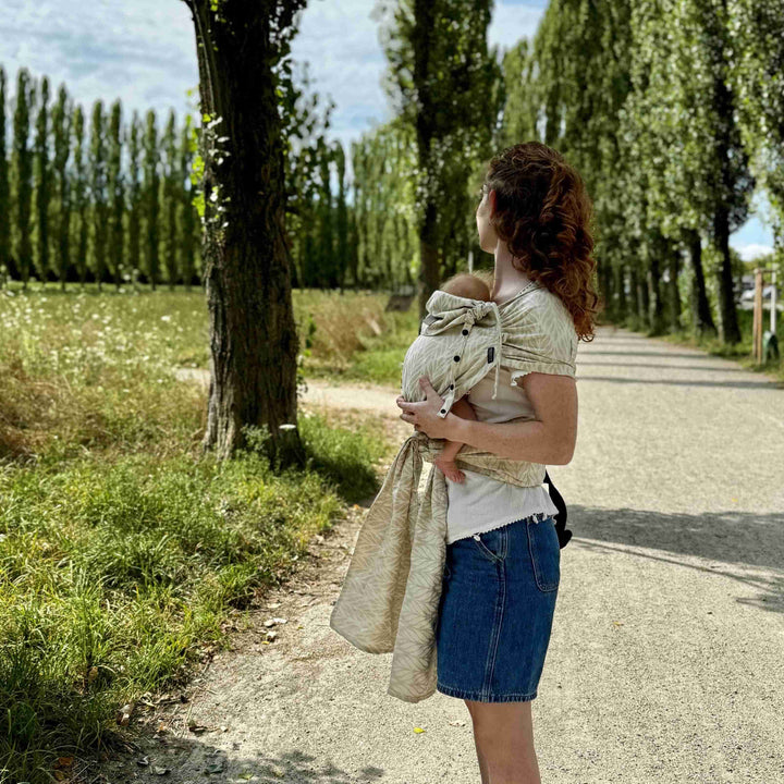 Didymos - Didymos - DidyKlick 4u - Trias Creme (Cotton/Linen) - Cloth and Carry