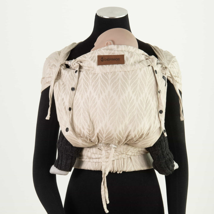 Didymos - Didymos - DidyKlick 4u - Trias Creme (Cotton/Linen) - Cloth and Carry