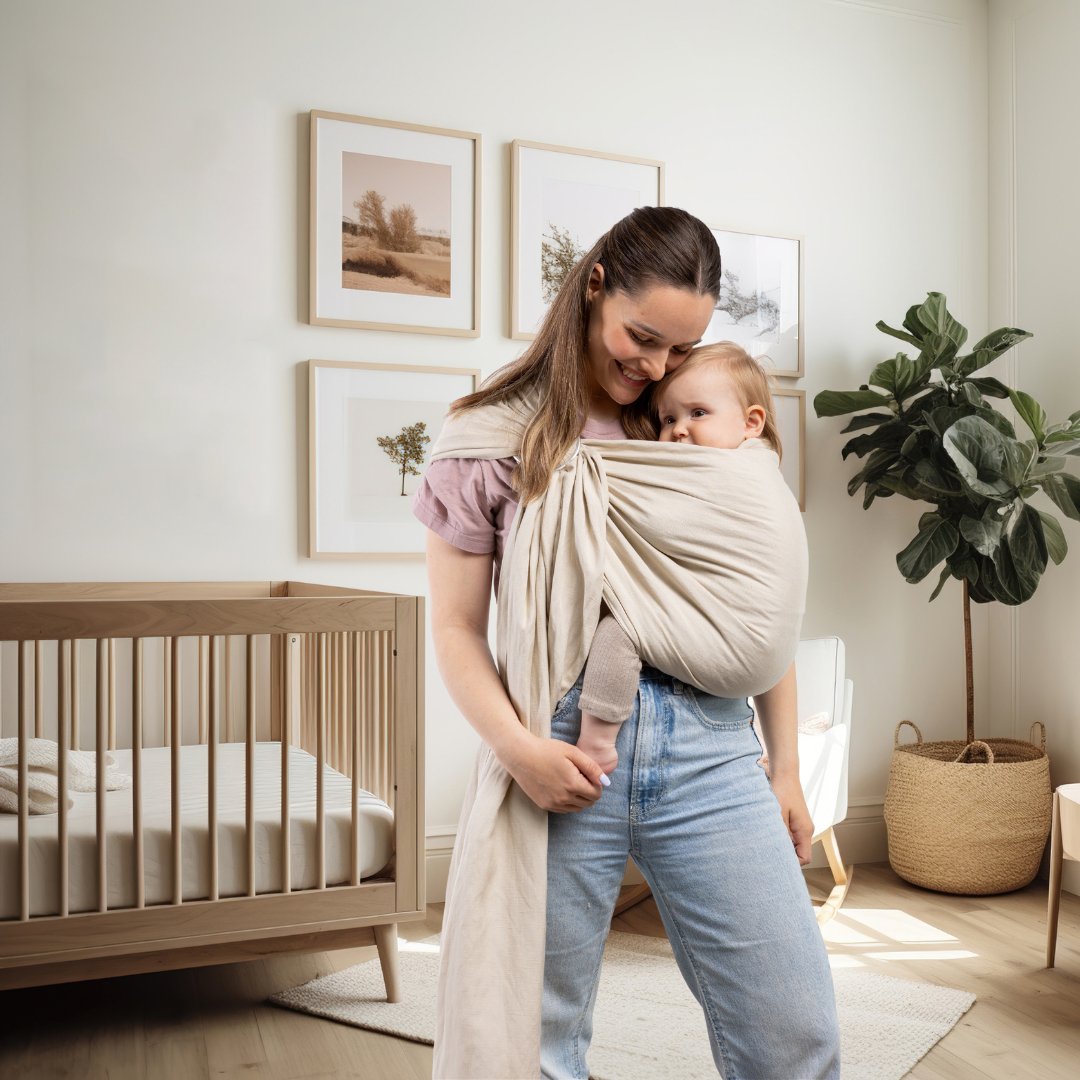 Boba - Boba Linen Ring Sling - Pampas - Cloth and Carry