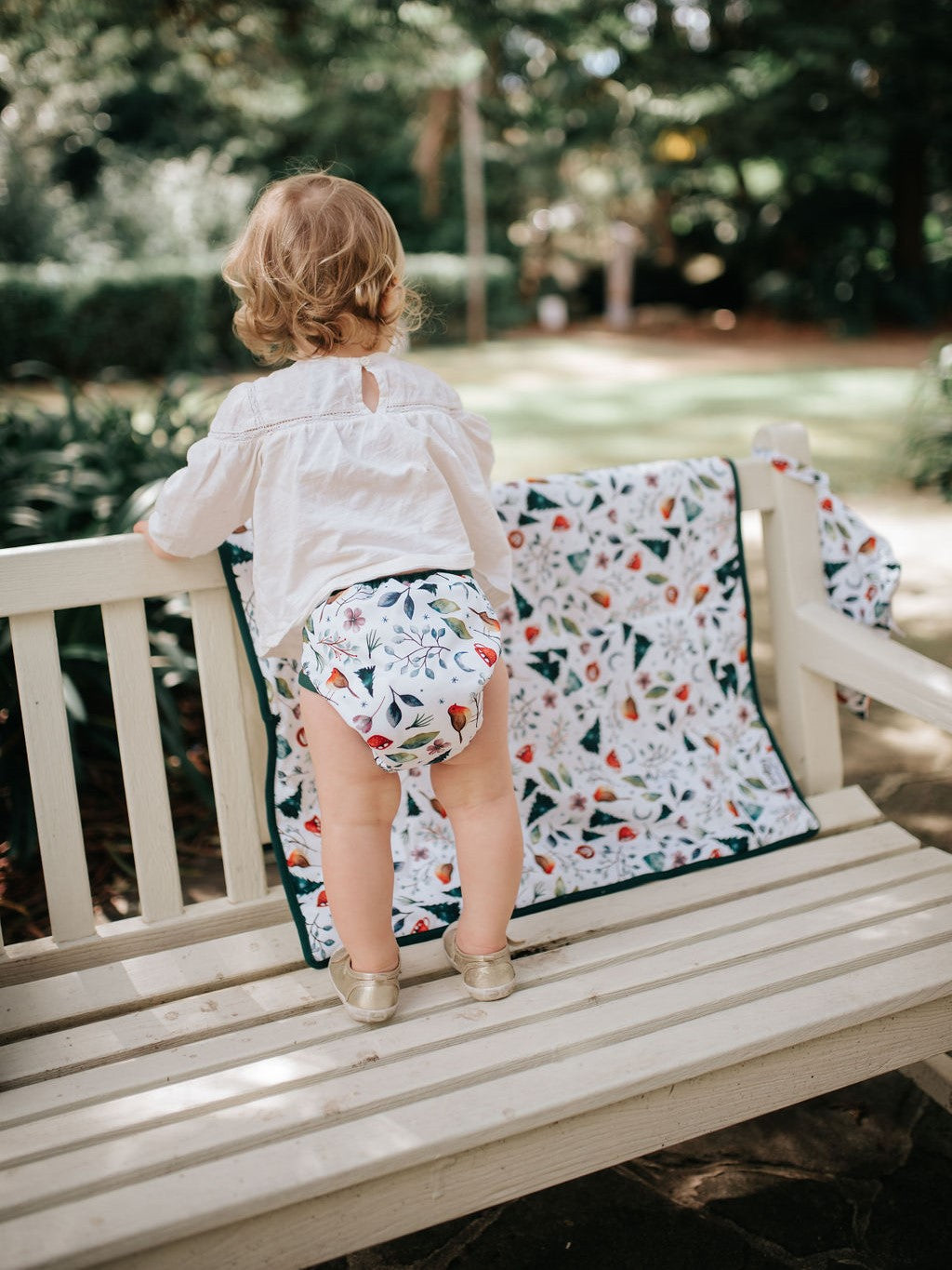 "Winter" Comodo Wrap Nappy Cover | Seedling Baby Modern Cloth Nappies available at Cloth and Carry
