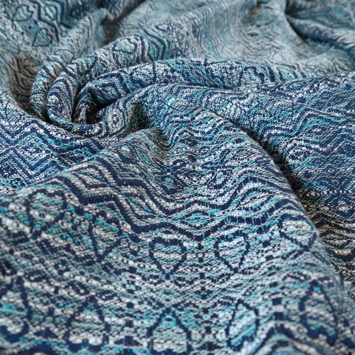 Didymos - Didymos Baby Sling Woven Wrap - Hedwych Hearts - Ocean Soul * PREORDER * - Cloth and Carry