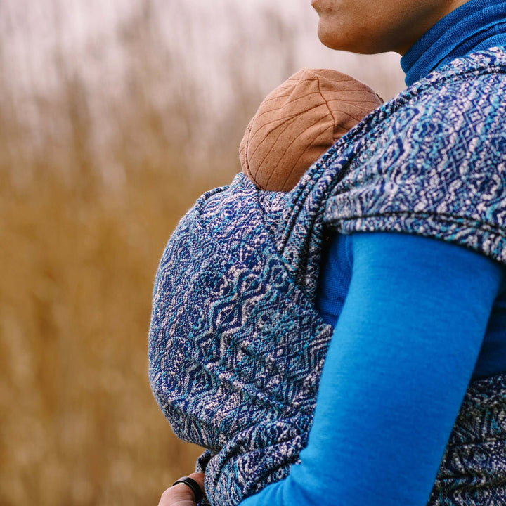 Didymos - Didymos Baby Sling Woven Wrap - Hedwych Hearts - Ocean Soul * PREORDER * - Cloth and Carry