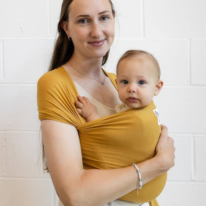 Beluga Baby Stretchy Wrap - Prairie Gold