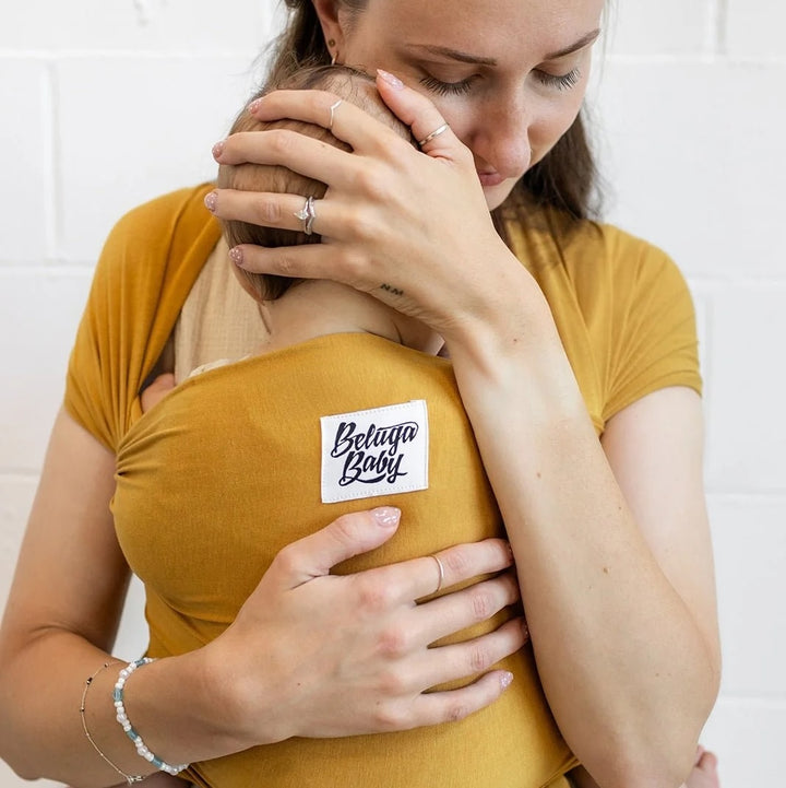 Beluga Baby Stretchy Wrap - Prairie Gold