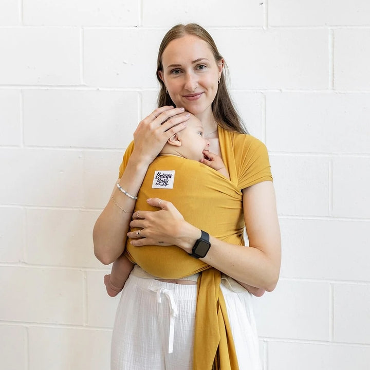 Beluga Baby Stretchy Wrap - Prairie Gold