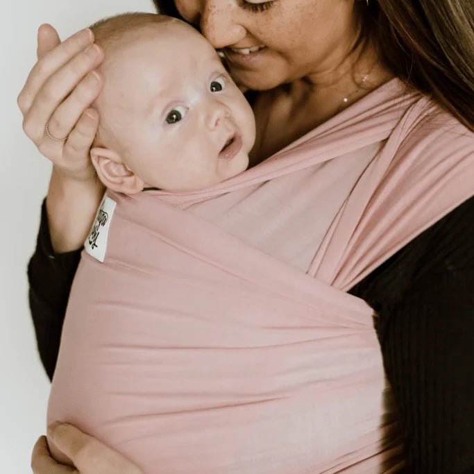 Beluga Baby - Beluga Baby Stretchy Wrap - Lillian (Blush) - Cloth and Carry