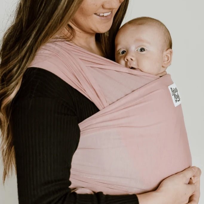 Beluga Baby - Beluga Baby Stretchy Wrap - Lillian (Blush) - Cloth and Carry