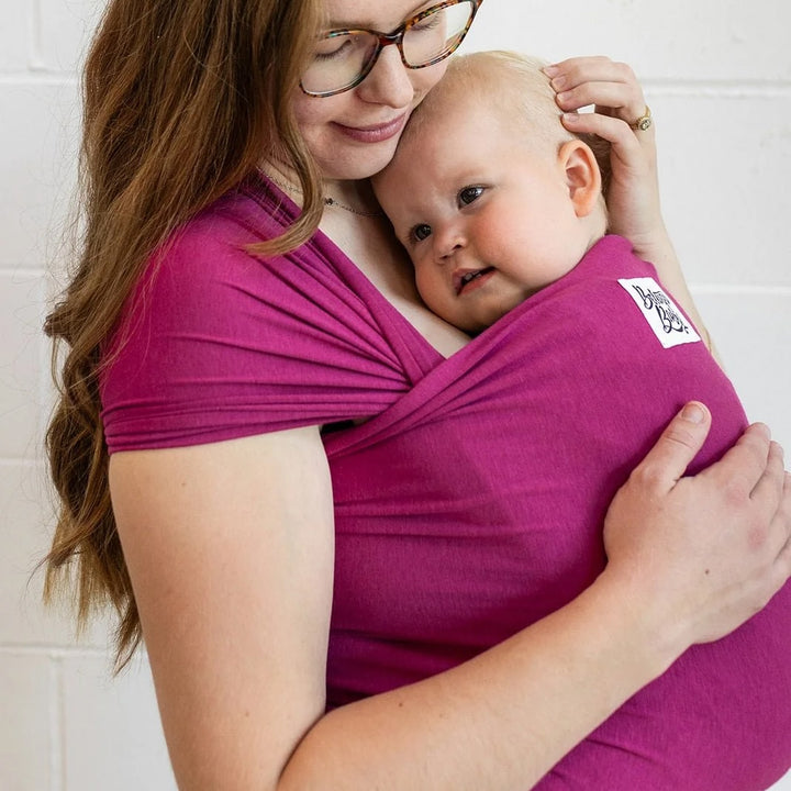 Beluga Baby Stretchy Wrap - Raspberry Glow (Magenta)