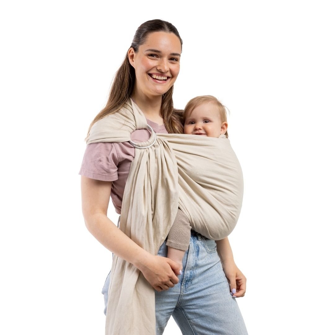 Boba - Boba Linen Ring Sling - Pampas - Cloth and Carry