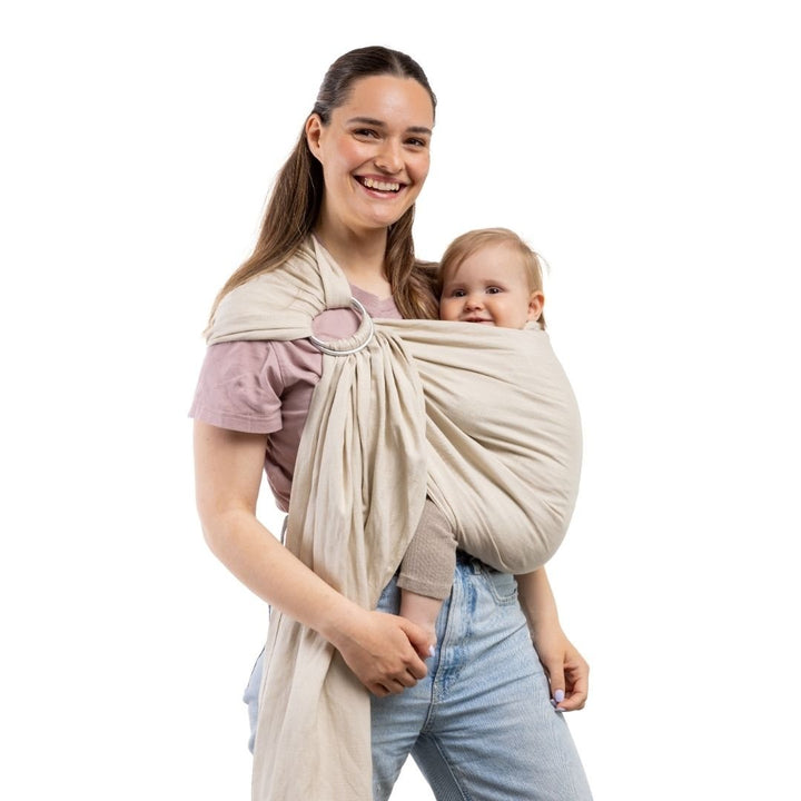 Boba - Boba Linen Ring Sling - Pampas - Cloth and Carry