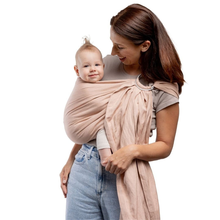 Boba - Boba Linen Ring Sling - Peony - Cloth and Carry
